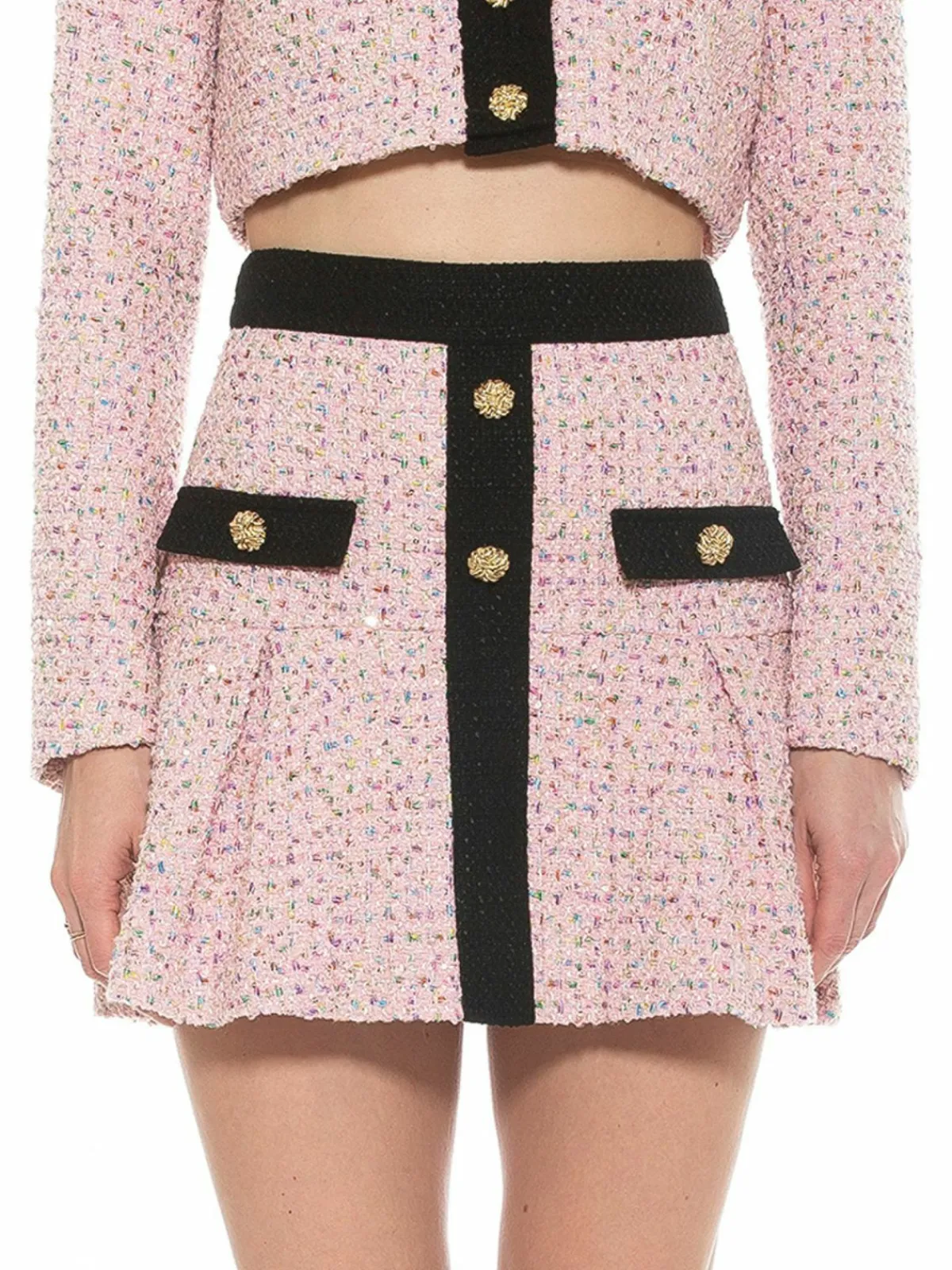 Women Alexia Admor Alison Tweed Mini Skirt