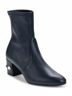 Stuart Weitzman Allshine Suede Sock Booties