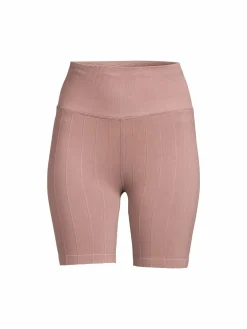 Women Spiritual Gangster Amara Rib Knit Biker Shorts