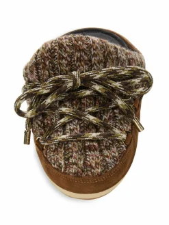 Moon Boot Ambidextrous Platform Knit Mules