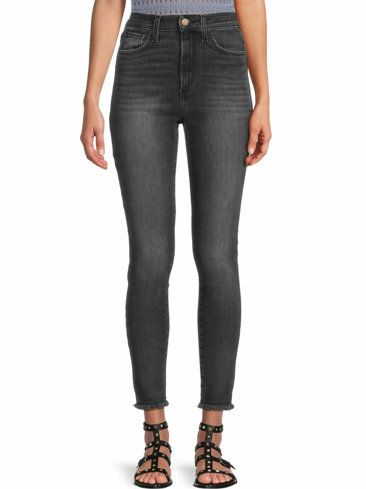 Women Joe's Jeans Andrea Skinny Fit Whiskered Jeans