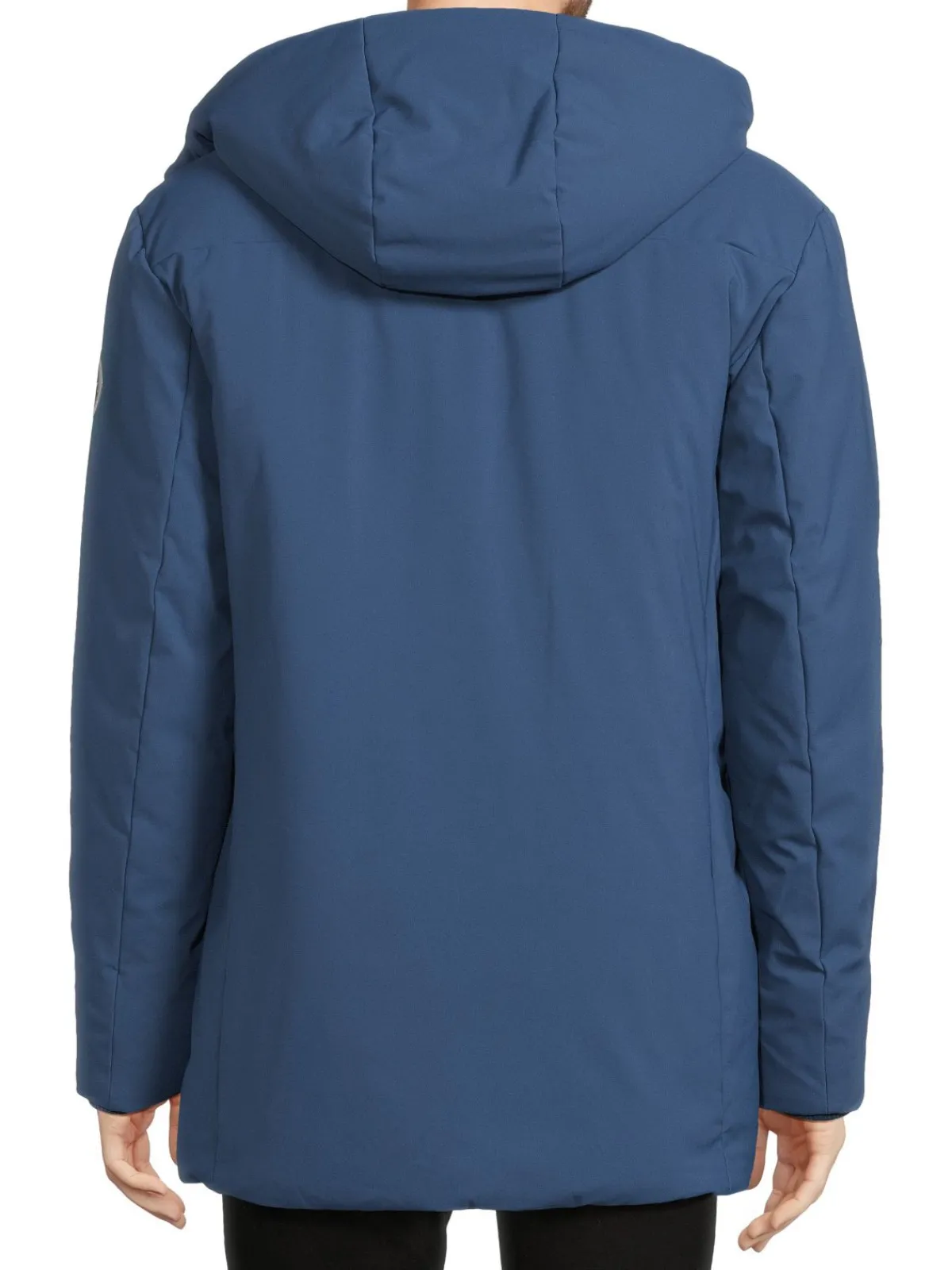 Save the Duck Coats & Jackets|Antoine Hooded Puffer Jacket Ink Blue