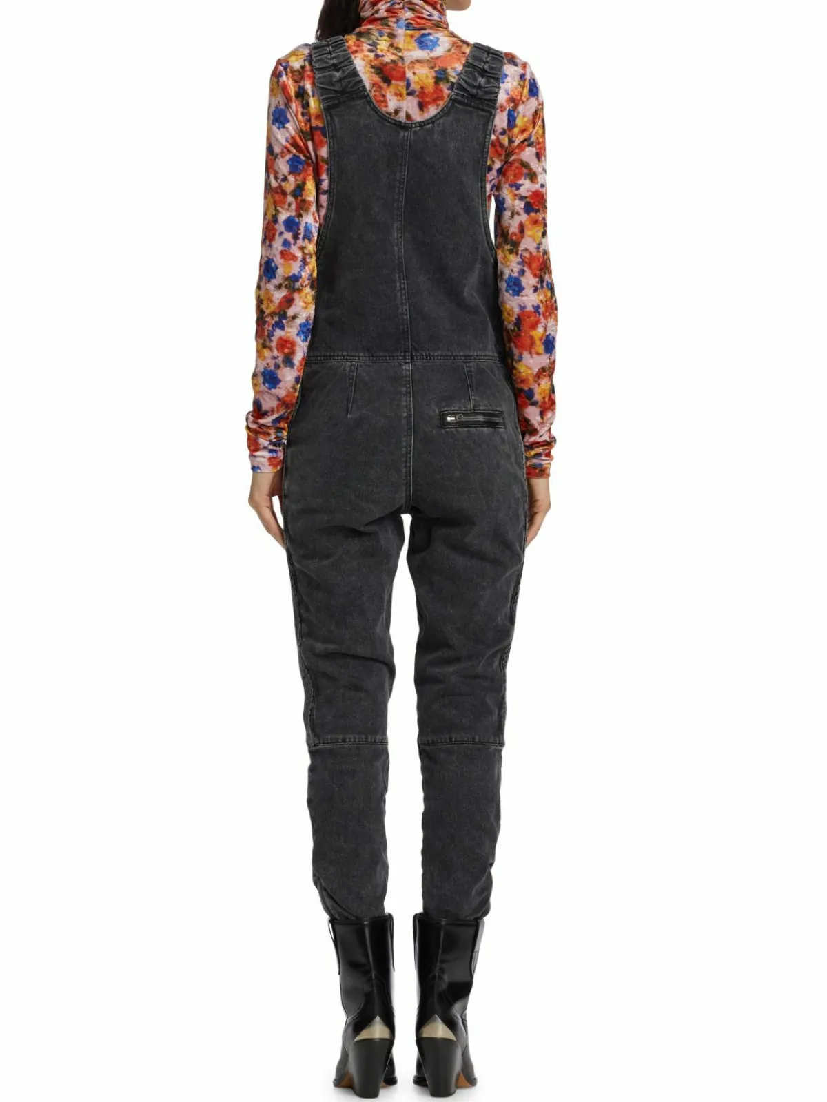 Women Isabel Marant Apolino Faded Denim Jumpsuit