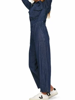 Women Levi's Baggy Surplus Denim Jumpsuit