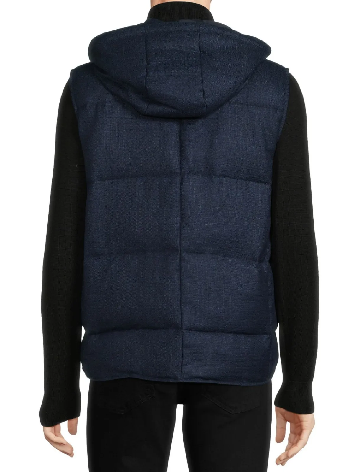 Jack Victor Coats & Jackets|Barker Down Hooded Vest Blue