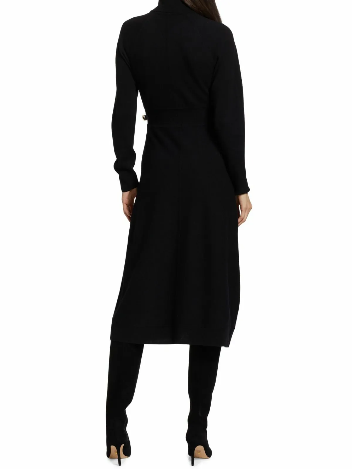 Women Derek Lam 10 Crosby Becky Wool Turtleneck Midi Dress