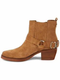 Sam Edelman Bellamie Suede Riding Heel Biker Boots