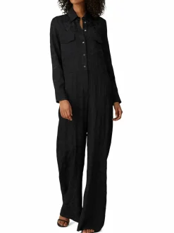 Women Staud Belle Floral Crepe Jumpsuit