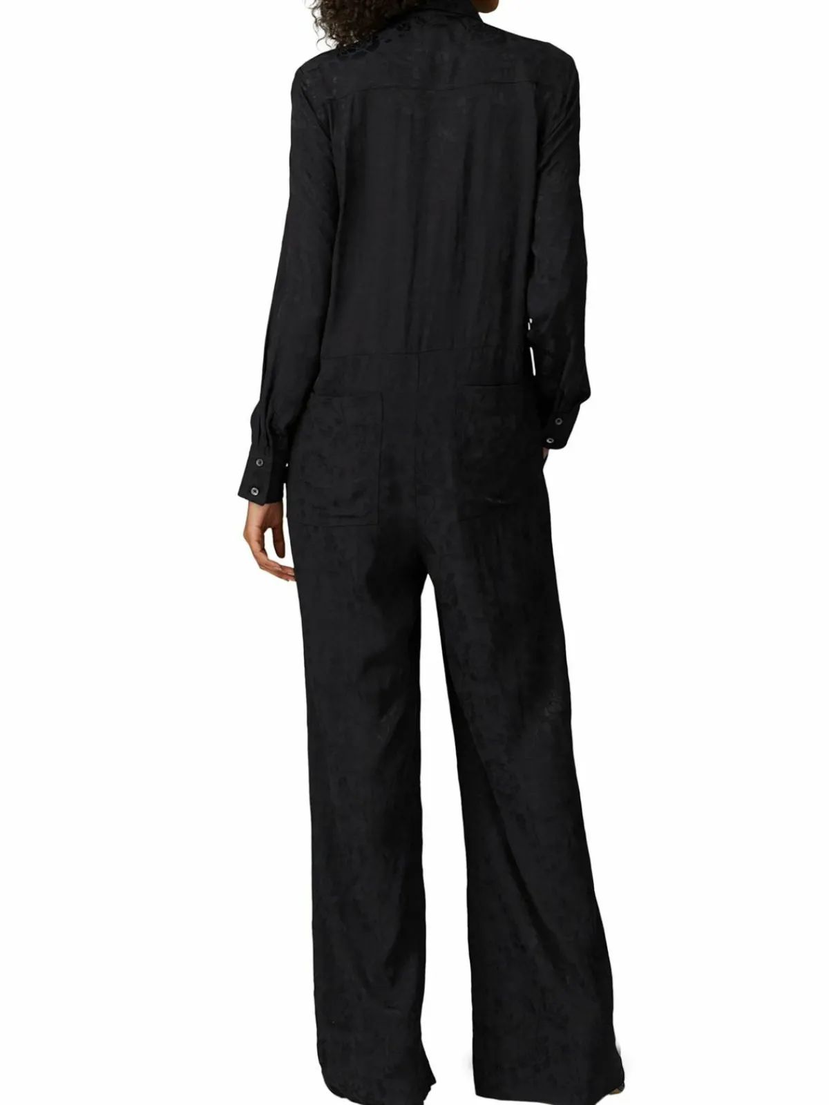 Women Staud Belle Floral Crepe Jumpsuit