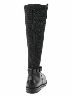 Cole Haan Belted Leather Knee High Boots