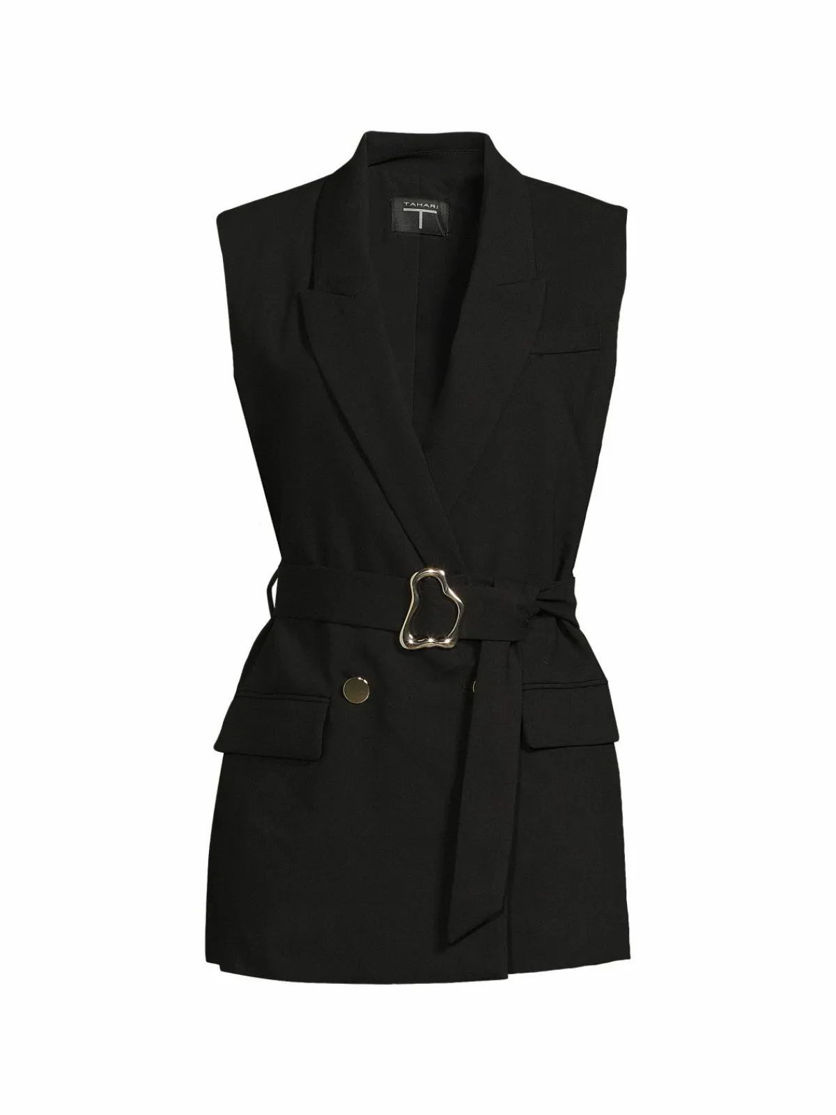 Women T Tahari Belted Vest