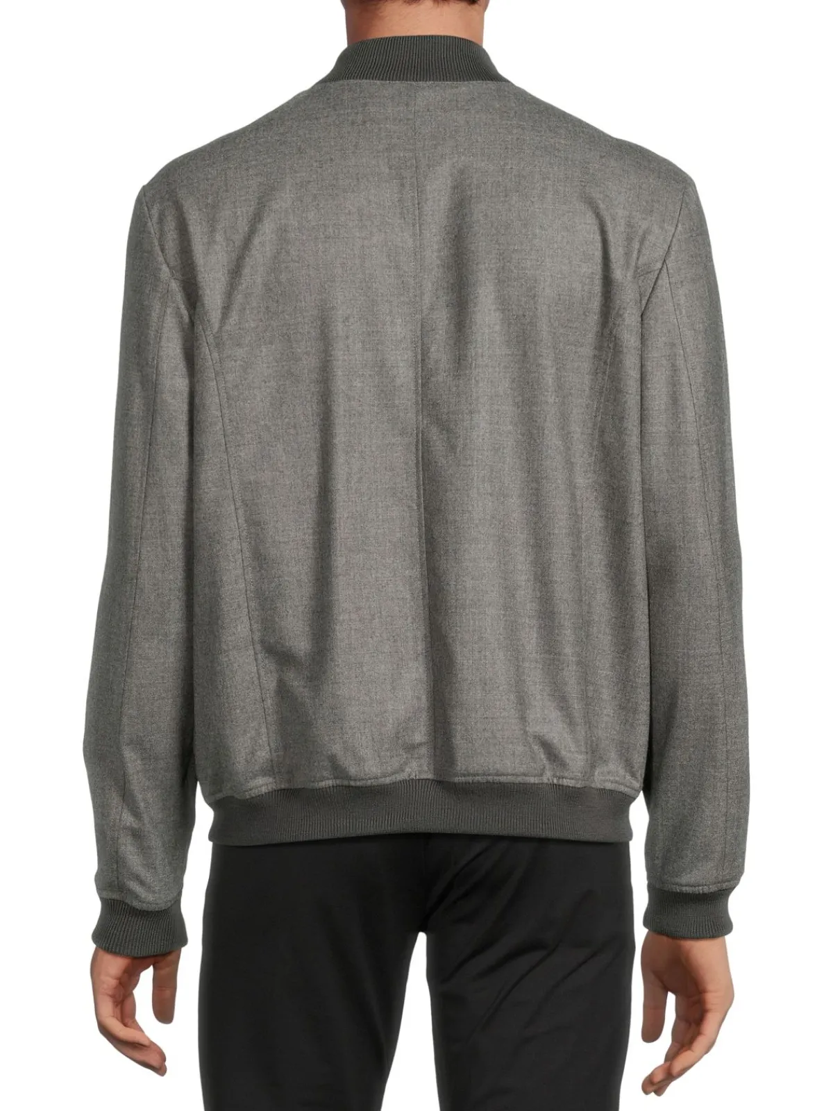 Jack Victor Coats & Jackets|Bennett Heathered Wool Blend Jacket Grey