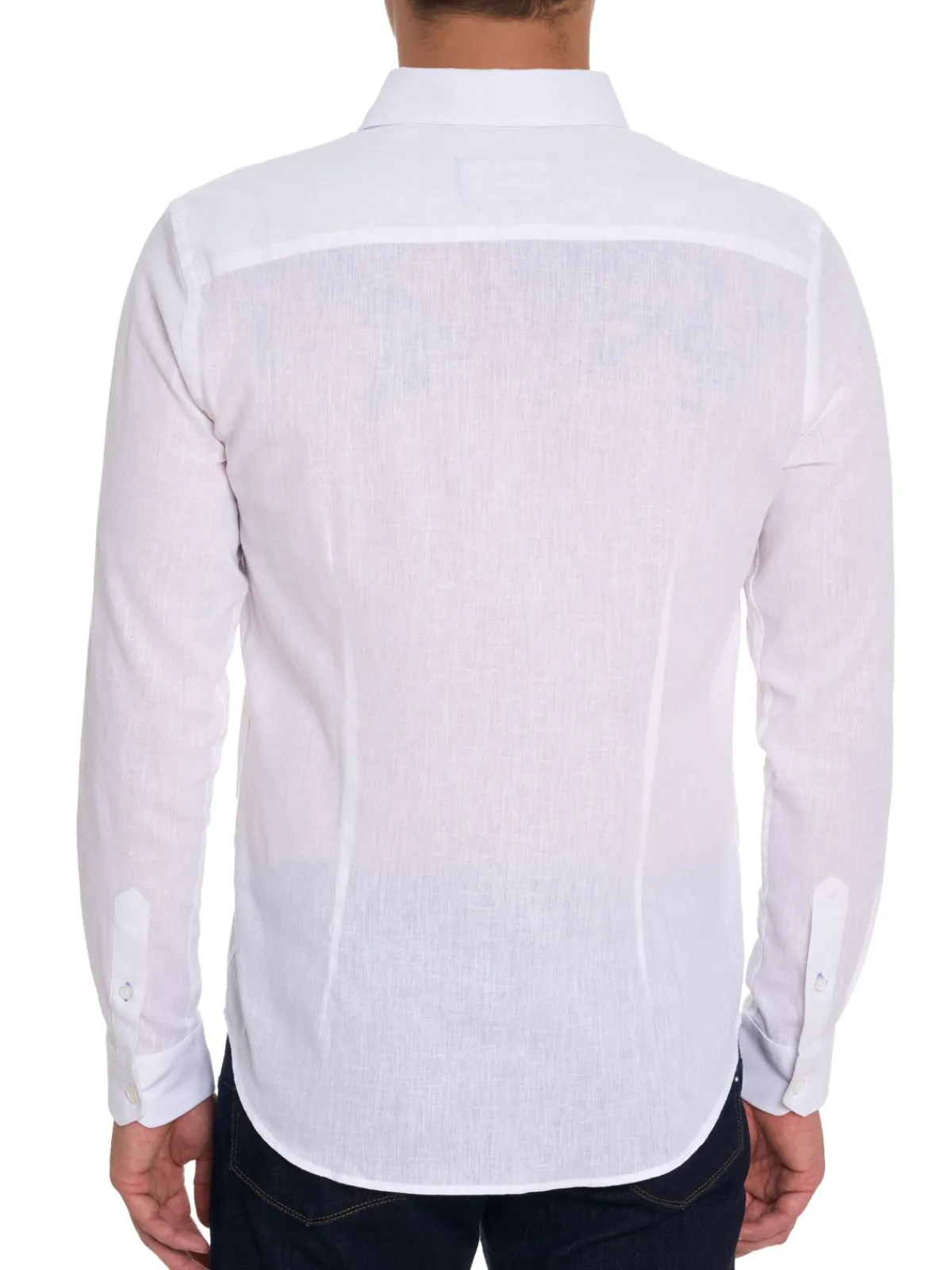 Robert Graham Linen|Bennett Linen-Cotton Shirt