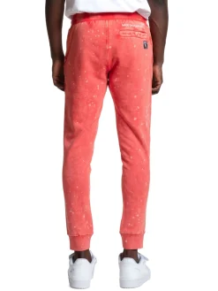 Prps Pants|Bessie Acid Wash Logo Joggers Red