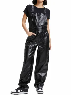 Women Good American Better Than Leather Overalls