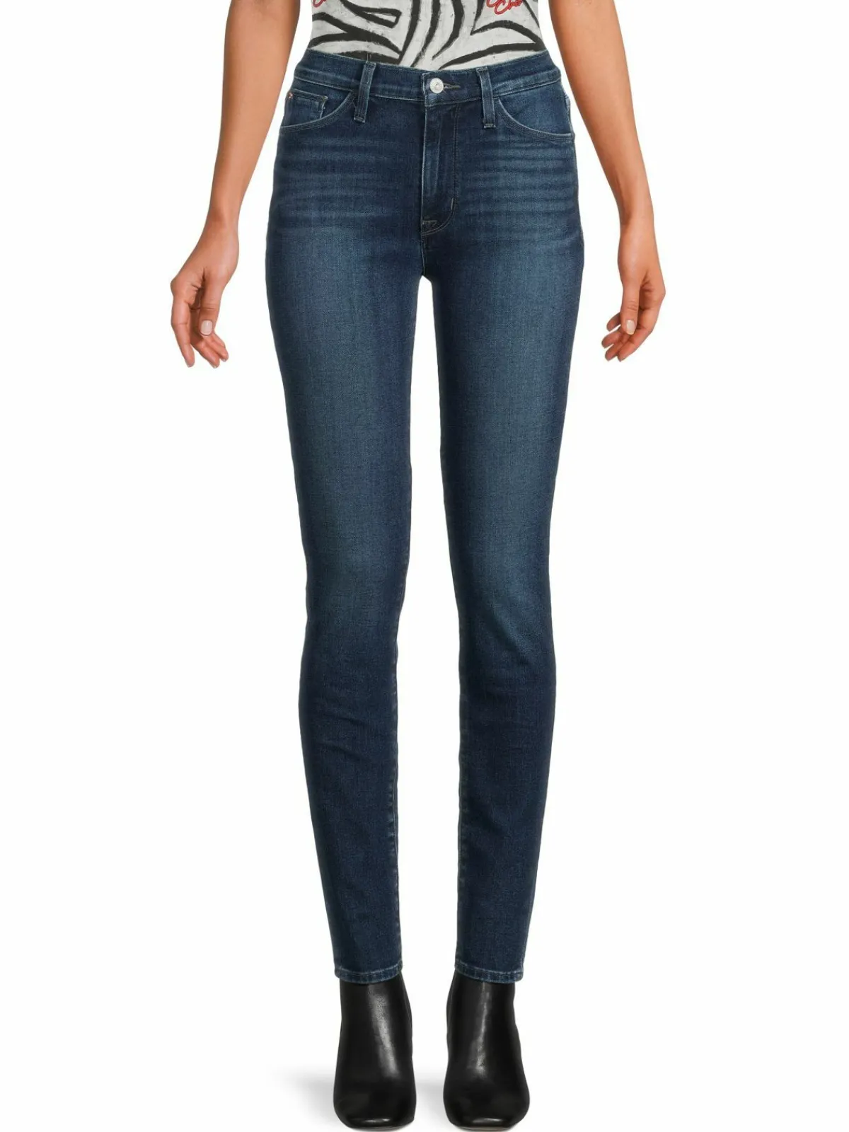 Women Hudson Blair High Rise Skinny Jeans
