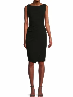 Women Calvin Klein Boatneck Sheath Dress