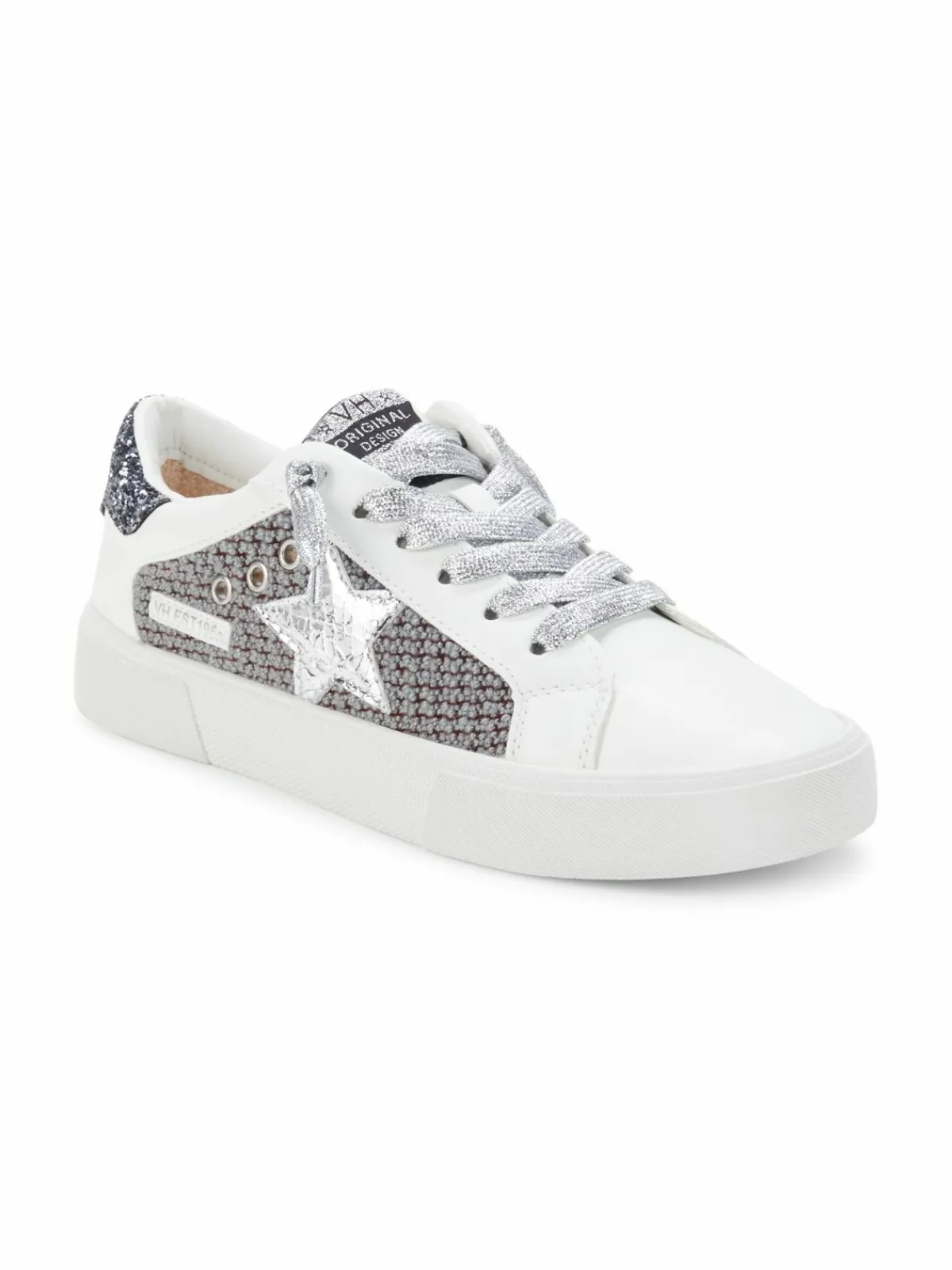 Vintage Havana Bonita Star Glitter Trim Sneakers
