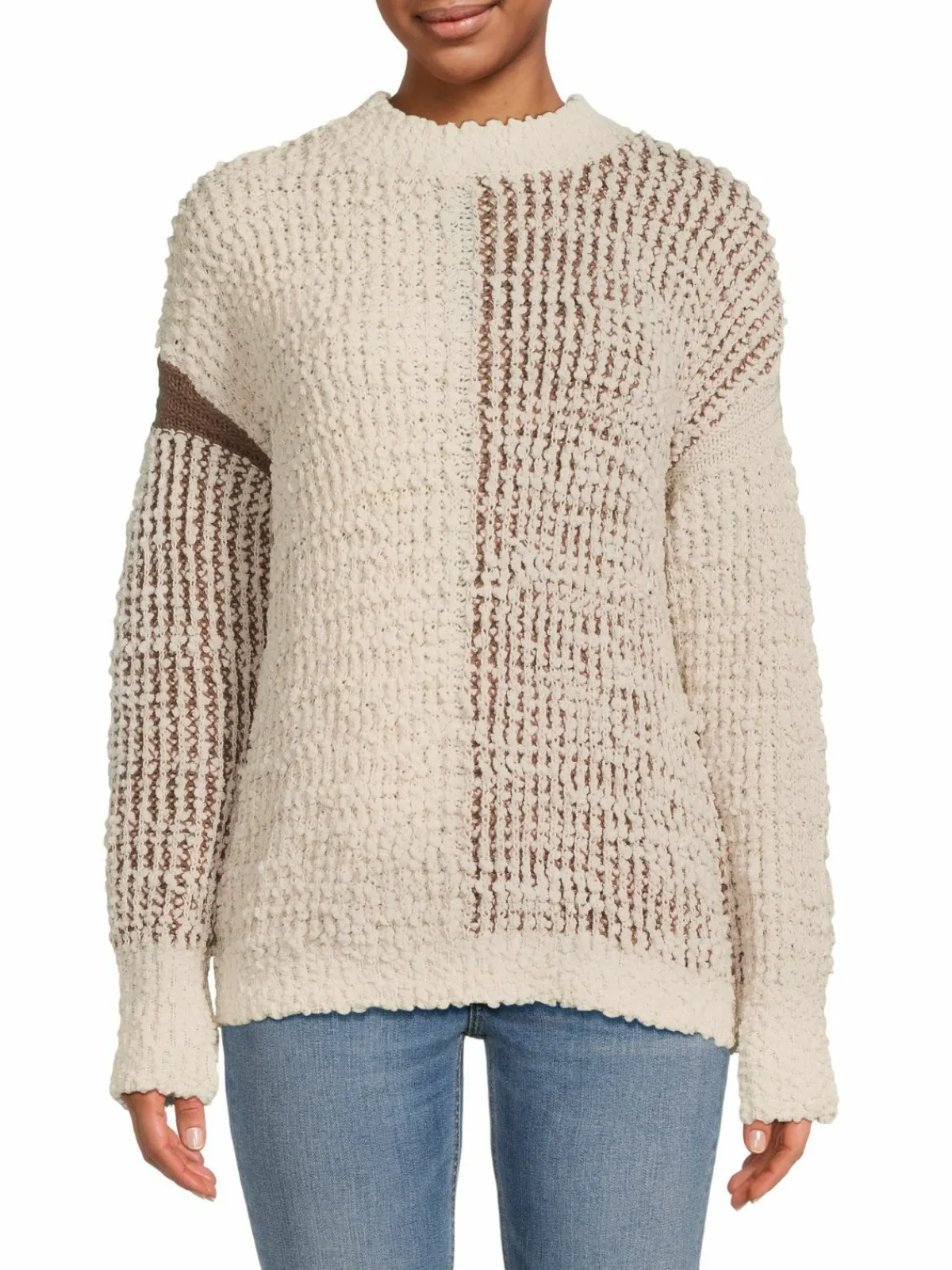 Women Bobeau Boucle Knit Sweater