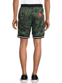 Tango Shorts|Brandalised Camouflage Mesh Shorts Army