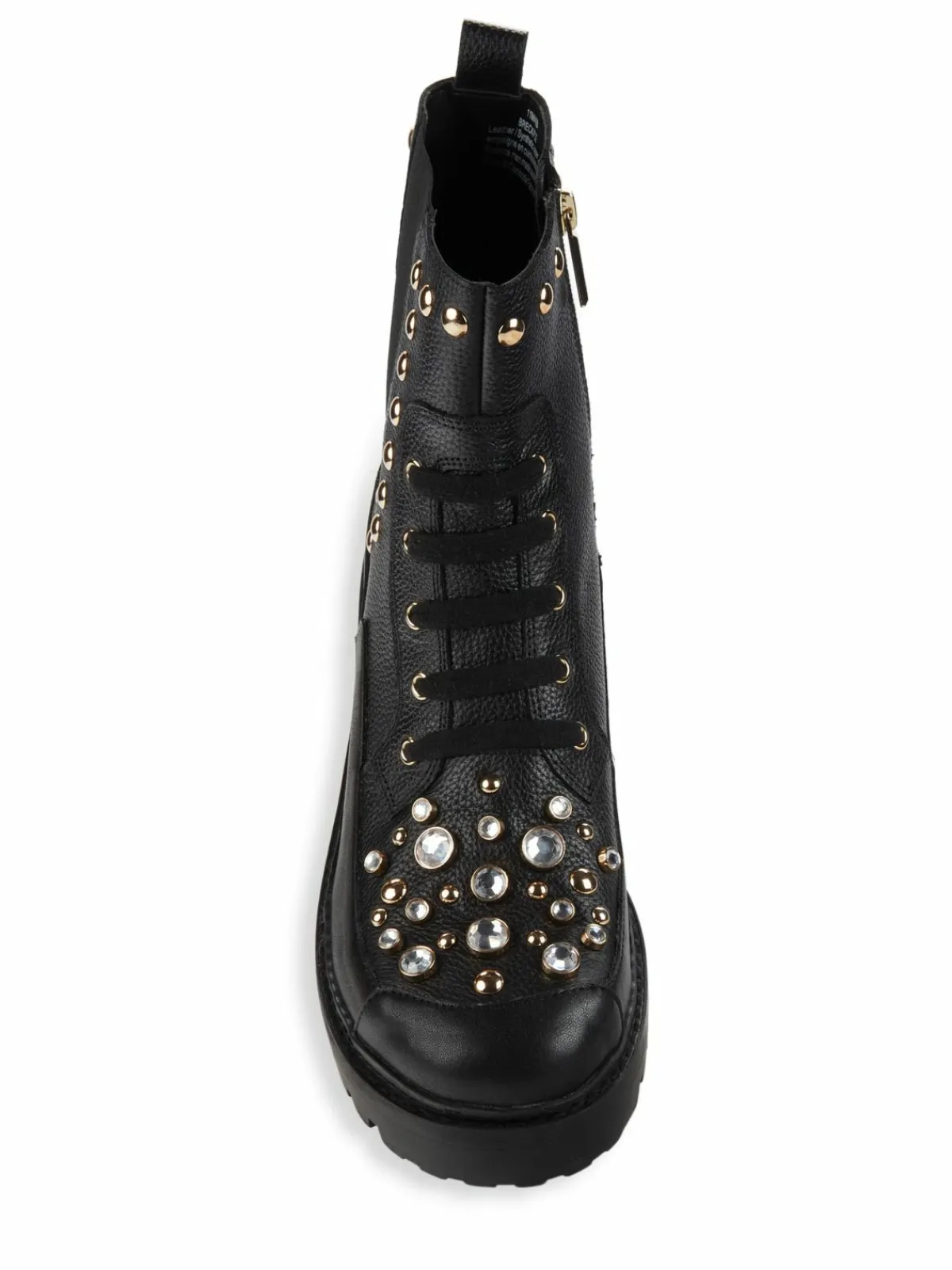 Karl Lagerfeld Paris Breck Embellished Textured Chelsea Boots