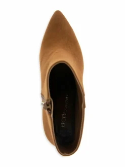 BCBGeneration Briel Faux Suede Block Heel Booties