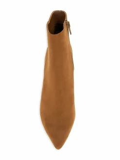 BCBGeneration Briel Faux Suede Block Heel Booties