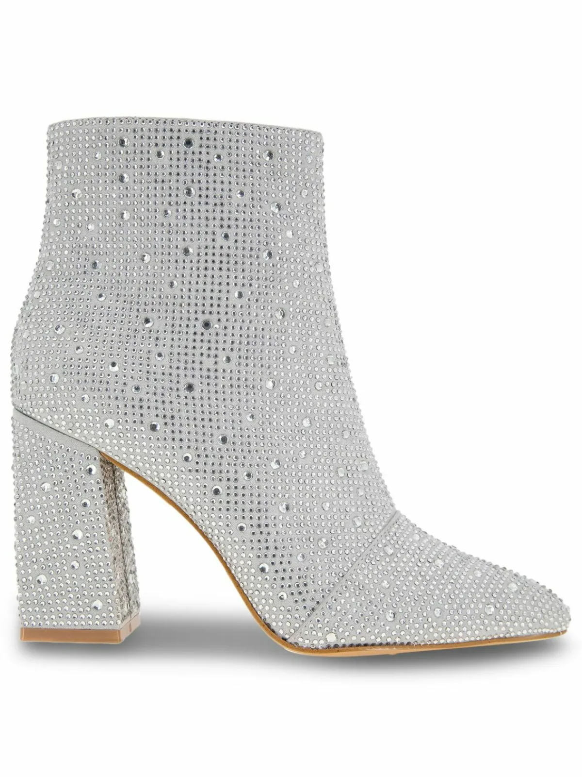 BCBGeneration Briel Rhinestone Studded Block Heel Ankle Boots
