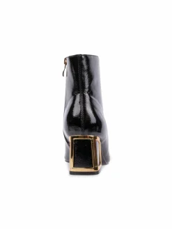 Ninety Union Brooke Pointed Toe Flare Heel Booties