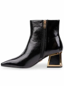 Ninety Union Brooke Pointed Toe Flare Heel Booties