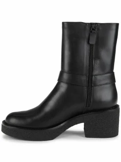 Stuart Weitzman Buckle Leather Boots