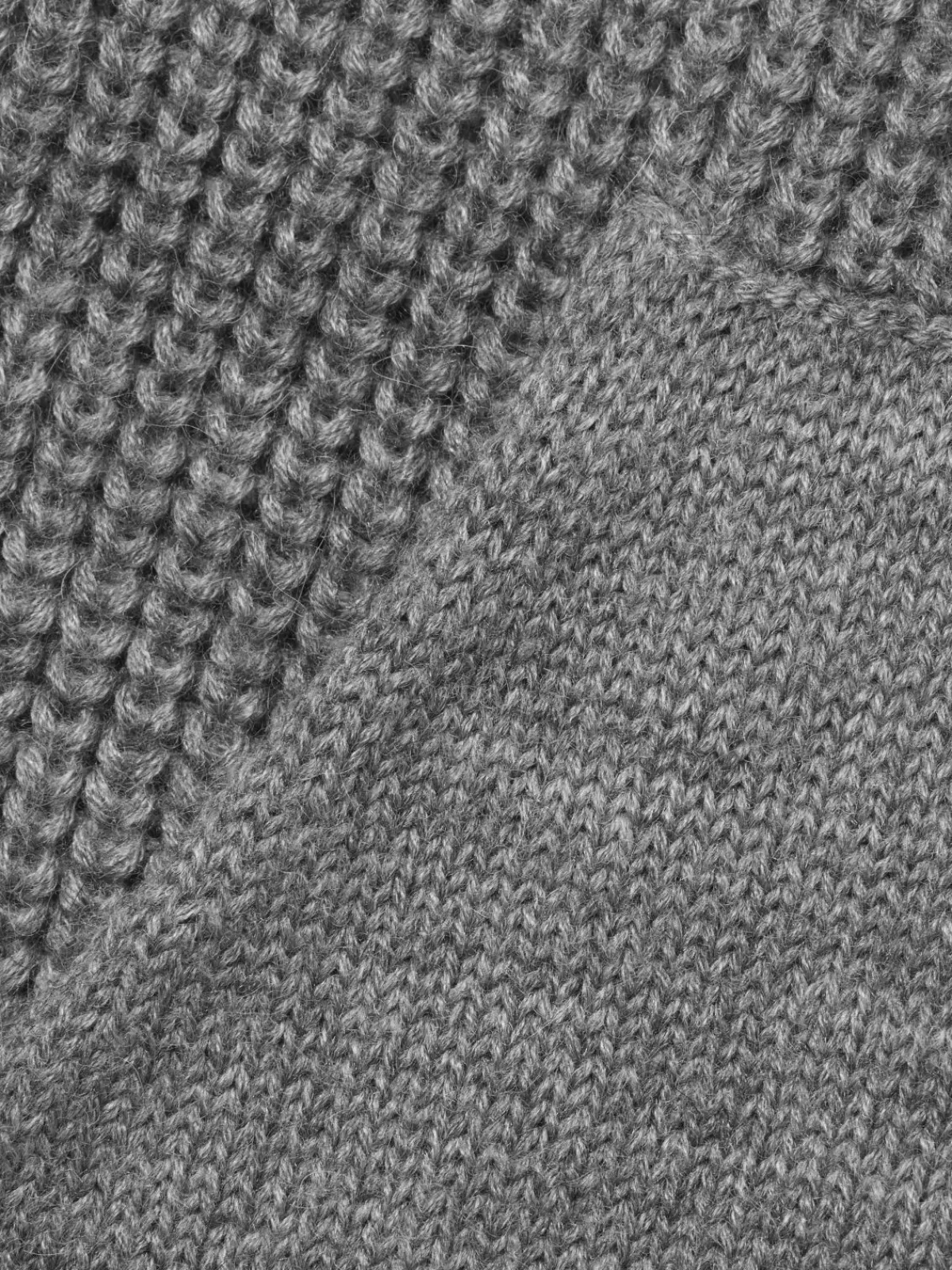 Isaia Loungewear, Sleepwear & Robes|Cable Knit Hoodie Grey