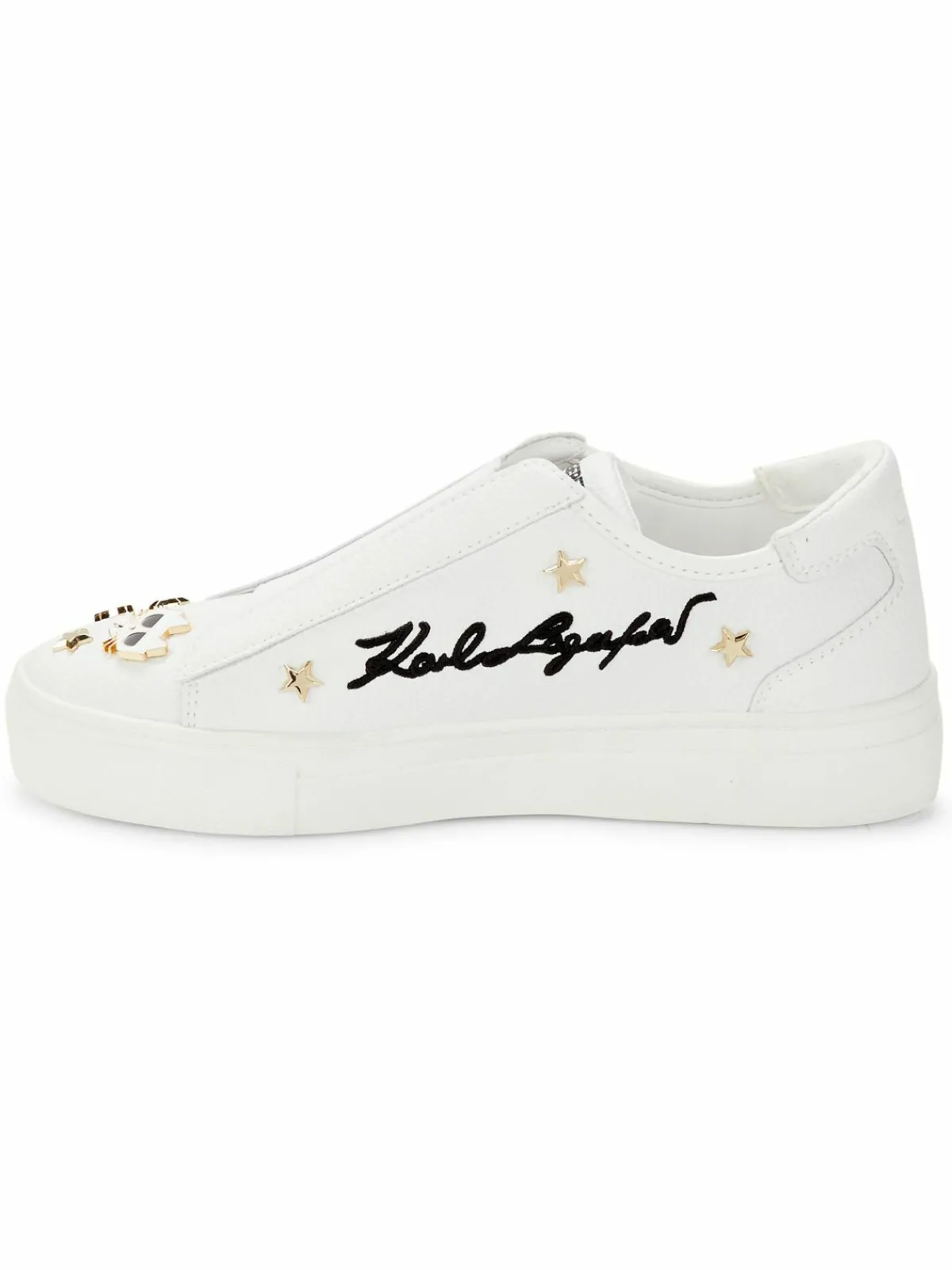 Karl Lagerfeld Paris Caitie Logo Slip On Sneakers