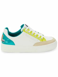 Karl Lagerfeld Paris Calico Colorblock Patch Sneakers