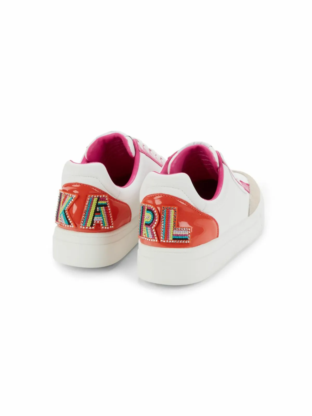 Karl Lagerfeld Paris Calico Colorblock Patch Sneakers