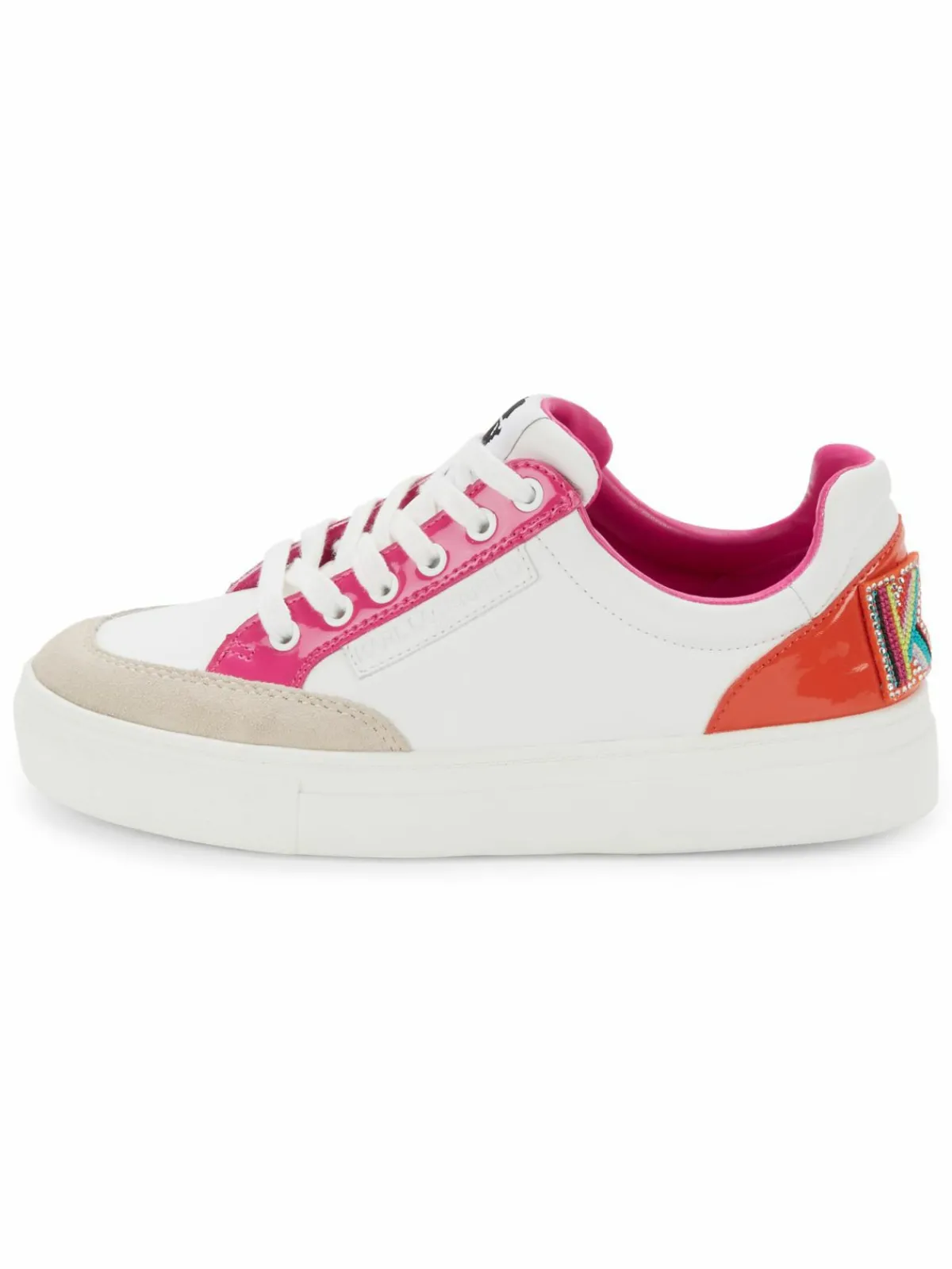 Karl Lagerfeld Paris Calico Colorblock Patch Sneakers