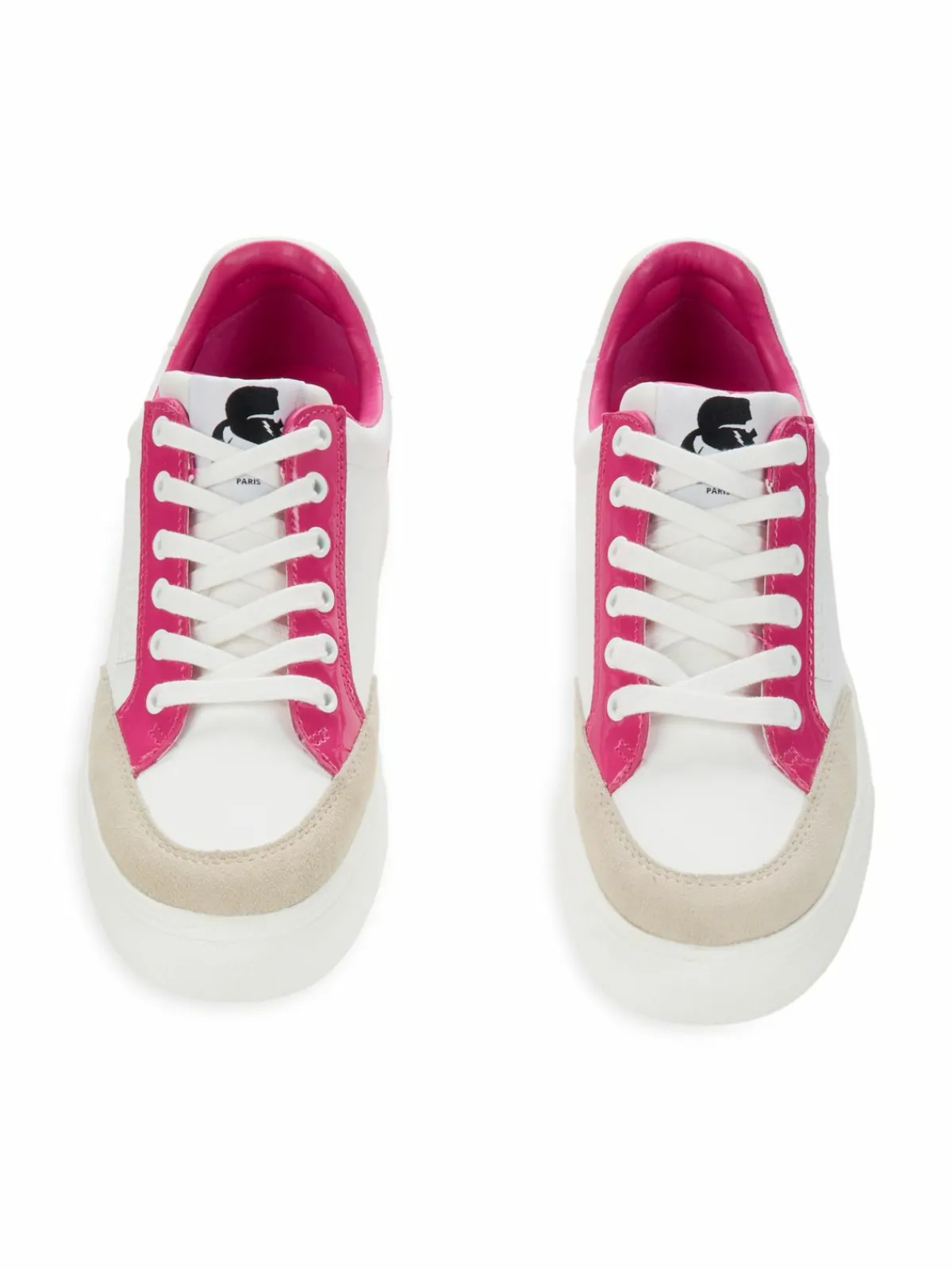 Karl Lagerfeld Paris Calico Colorblock Patch Sneakers