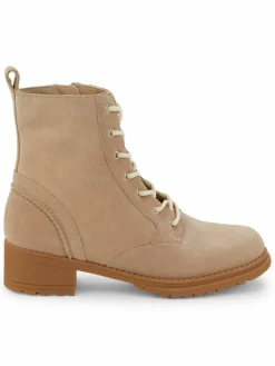 Cole Haan Camea Suede Combat Boots