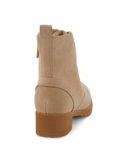 Cole Haan Camea Suede Combat Boots