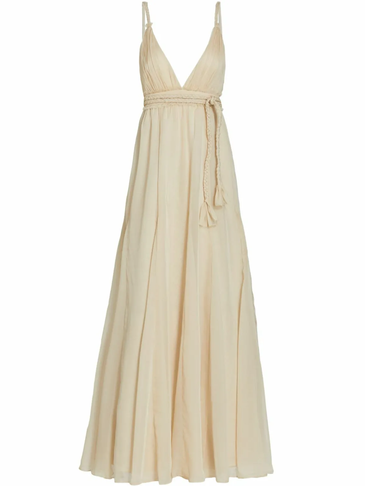 Women Alice + Olivia Carisa V Neck Gown
