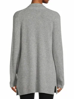 Women Saks Fifth Avenue Cashmere Open Front Cardigan