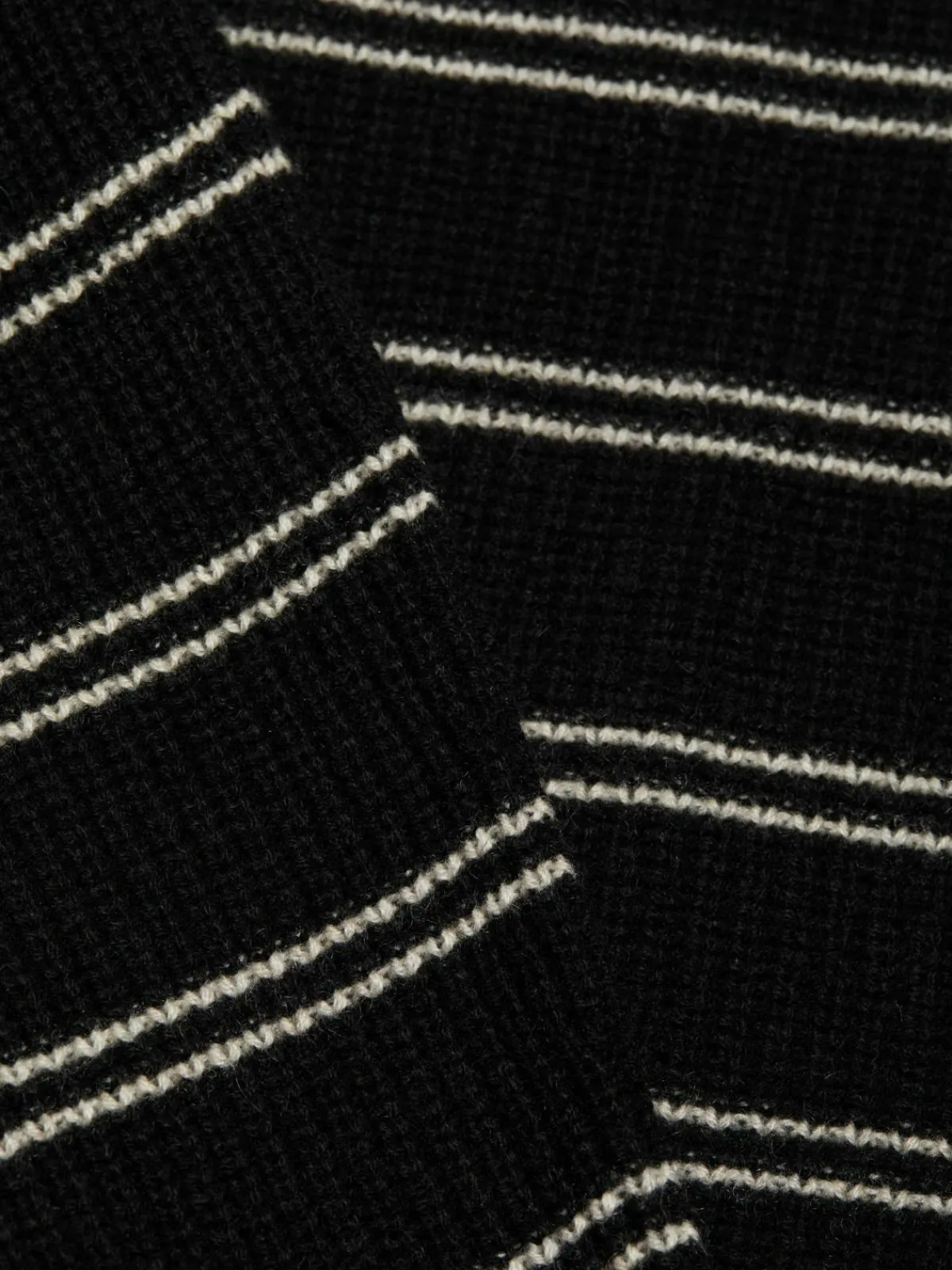 Women Vince Cashmere Striped Turtleneck Sweater