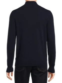 Kier & J Sweaters|Cashmere Zip Up Pullover