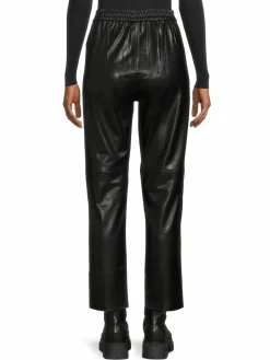 Women 7 For All Mankind Casual Faux Leather Joggers