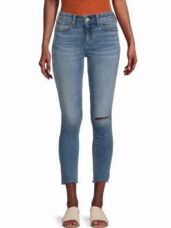 Women rag & bone Cate Mid Rise Knee Slash Ankle Skinny Jeans