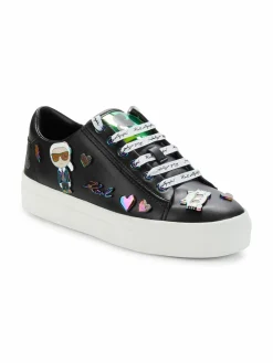 Karl Lagerfeld Cate Pins Logo Sneakers