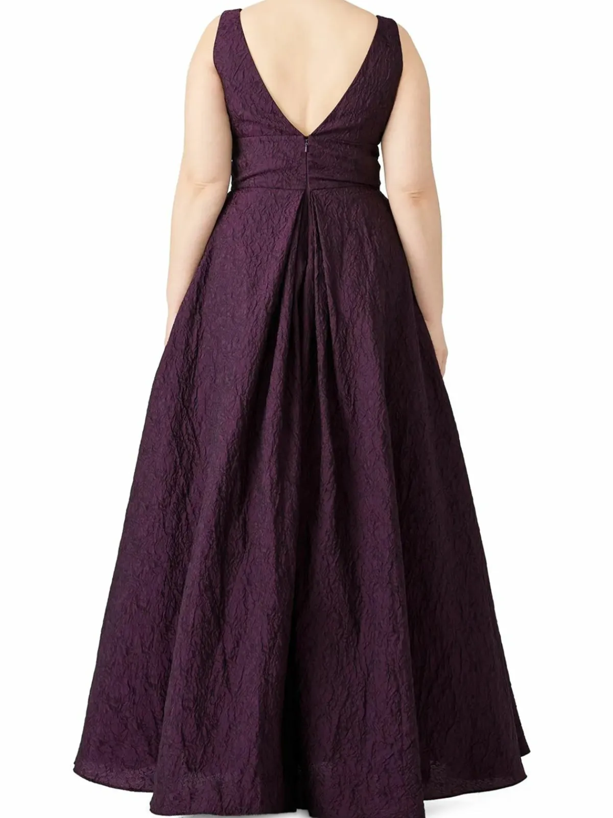 Women Monique Lhuillier Center Stage Jacquard A Line Gown