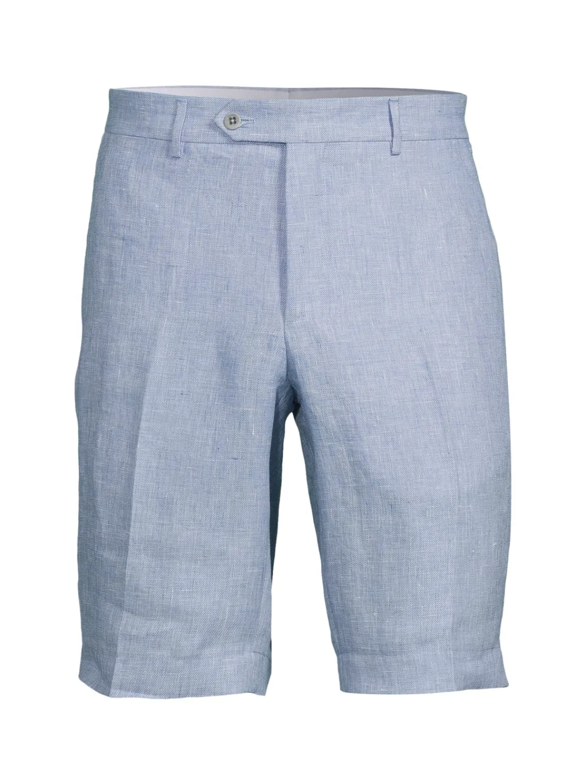 Zanella Shorts|Chad Linen Textured Shorts Blue