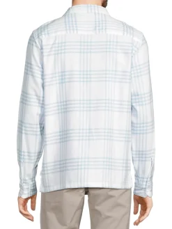 Onia Casual Button-Down Shirts|Checked Flannel Button Down Shirt