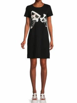 Women Karl Lagerfeld Paris Choupette Logo T Shirt Dress